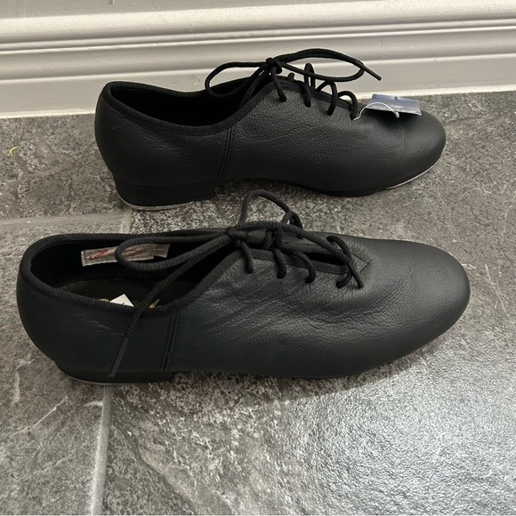 Sansha Black Tap Dance Shoes Size 11 Womens 10 Mens 7.5 EU 41 - Picture 3 of 11